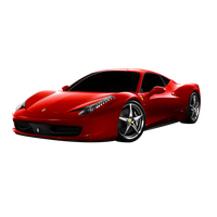 Ferrari Red PNG File HD