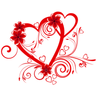 Heart Vector Flower Red HQ Image Free