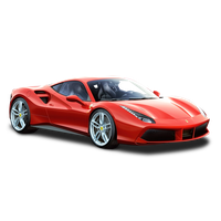 Ferrari Red Superfast PNG Image High Quality