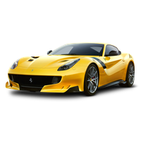 Ferrari Yellow Superfast Free Clipart HD