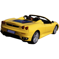 Ferrari Yellow Superfast PNG Free Photo