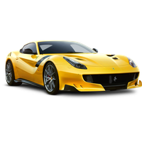 Photos Ferrari Yellow Superfast PNG Image High Quality