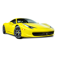 Photos Ferrari Yellow Free Download PNG HQ