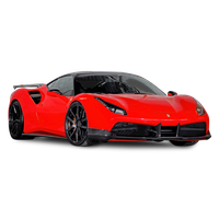 Front Ferrari Red View HQ Image Free