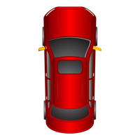 Car Top View PNG Image High Quality