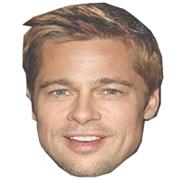 Brad Pitt Face PNG File HD