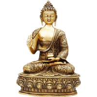 Golden Buddha Statue Free Download PNG HD