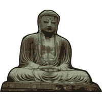 Vector Buddha Statue Free Transparent Image HQ