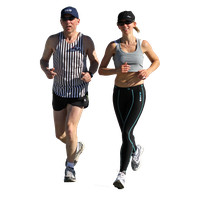 Person Athlete Jogging Free Download PNG HD