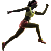 Person Athlete Jogging Free Download PNG HQ