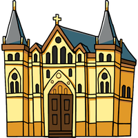 Catholic Church Cathedral PNG Image High Quality