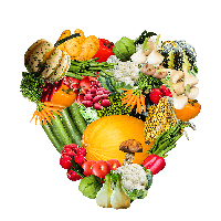 Heart Vegetables Photos PNG Image High Quality