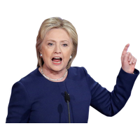 Hillary Clinton Free Transparent Image HQ