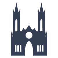 Cathedral Vector Church Free PNG HQ