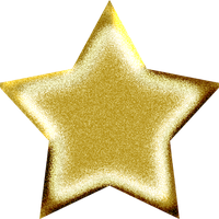 Star Glitter Gold Photos Free PNG HQ
