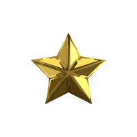 Vector Star Gold Free Transparent Image HD