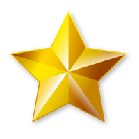 Vector Star Gold Free Transparent Image HQ