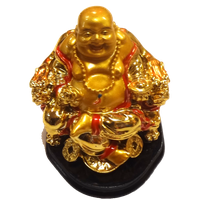 Golden Buddha Laughing HQ Image Free