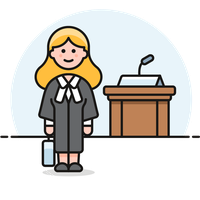 Vector Lawyer PNG File HD