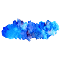 Watercolor Blue Free Download PNG HQ