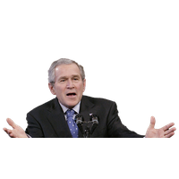 President Bush George Free Transparent Image HQ