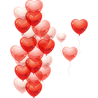 Heart Balloon PNG Download Free