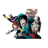 Hero Academia My Characters Free Transparent Image HQ