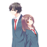 High School Couple Anime Download HQ