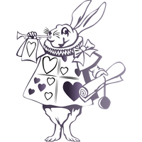 Wonderland Alice Rabbit In Download Free Image