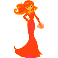Princess Flame Adventure Time PNG Download Free