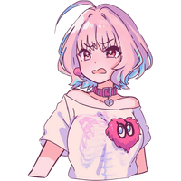 Pastel Girl Anime PNG Image High Quality