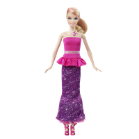 Standing Doll Barbie Free Download PNG HD