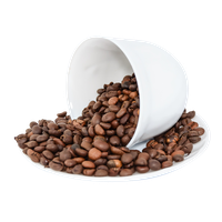 Coffee Beans Cup PNG Image High Quality