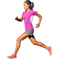 Running Athlete Female HD Image Free