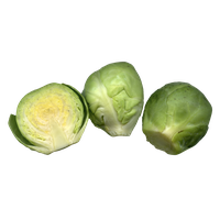 Sprouts Brussels Half Free Transparent Image HQ