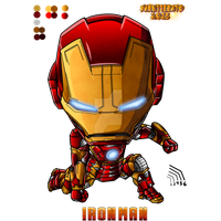 Chibi Iron Man Free Transparent Image HD