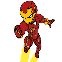 Chibi Iron Man PNG Download Free
