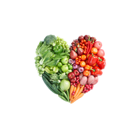Fresh Vegetables Heart PNG Download Free