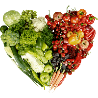 Fresh Vegetables Heart Free Transparent Image HQ