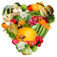Fresh Vegetables Heart Download Free Image