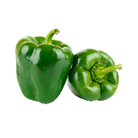 Fresh Pepper Green Bell PNG Image High Quality