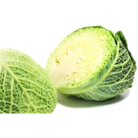 Cabbage Green Half PNG Free Photo