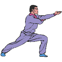 Karate Male Fighter Free Clipart HD