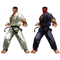 Karate Martial Male Fighter PNG File HD