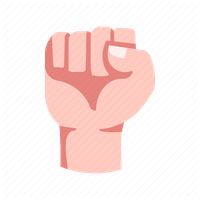 Punch Power Hand PNG Free Photo