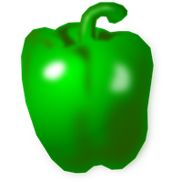 Pepper Vector Green Bell PNG File HD
