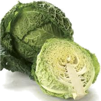 Cabbage Organic Half PNG Image High Quality