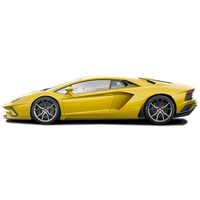 Lamborghini Side Colorful View PNG Image High Quality