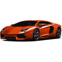 Convertible Lamborghini Red HD Image Free