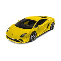 Lamborghini Yellow Sports PNG File HD